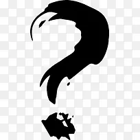 问号插画素描笔刷-空若网 问号插画素描笔刷-空若网