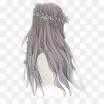 长发少女-空若网 长发少女-空若网