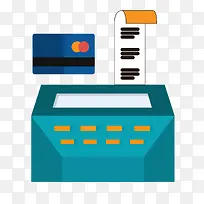 扁平化刷卡机-空若网 扁平化刷卡机-空若网