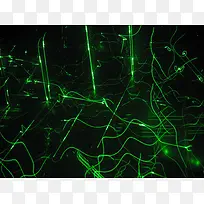 绿色激光背景-空若网 绿色激光背景-空若网