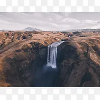 沙漠瀑布天空环境渲染摄影-空若网 沙漠瀑布天空环境渲染摄影-空若网