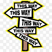 矢量方向指示-空若网 矢量方向指示-空若网