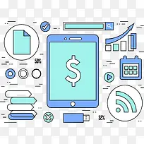 移动端数据分析图表-空若网 移动端数据分析图表-空若网