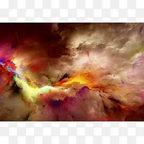 抽象梦幻云彩背景-空若网 抽象梦幻云彩背景-空若网