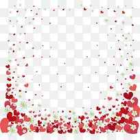 唯美爱心背景-空若网 唯美爱心背景-空若网