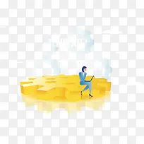 扁平化商务人士-空若网 扁平化商务人士-空若网