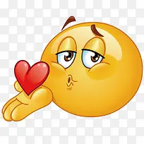 吹爱心的卡通人物表情-空若网 吹爱心的卡通人物表情-空若网