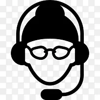 老太太的电话图标-空若网 老太太的电话图标-空若网