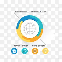 圆形ppt组织架构边框-空若网 圆形ppt组织架构边框-空若网