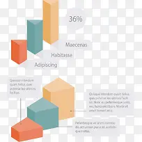 立体阶梯数据图表-空若网 立体阶梯数据图表-空若网
