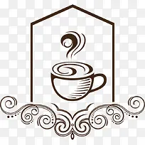 手绘白色杯子-空若网 手绘白色杯子-空若网