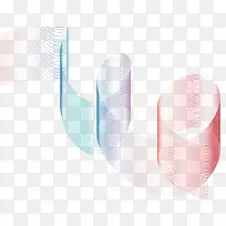 抽象三维线矢量素材-空若网 抽象三维线矢量素材-空若网