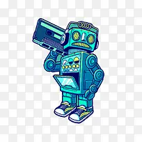 矢量机器人-空若网 矢量机器人-空若网