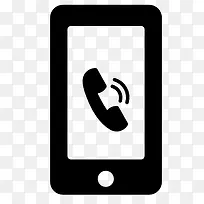 手机拨打电话图标-空若网 手机拨打电话图标-空若网