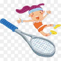 网球女孩-空若网 网球女孩-空若网