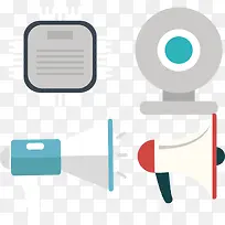 扁平化大喇叭-空若网 扁平化大喇叭-空若网