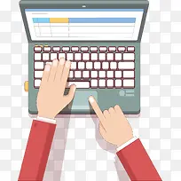 电脑编程插画-空若网 电脑编程插画-空若网