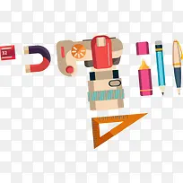 手绘数学用具图案-空若网 手绘数学用具图案-空若网