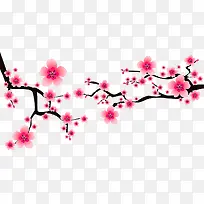 桃花边角装饰-空若网 桃花边角装饰-空若网