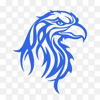 炫酷部落鹰头矢量素材-空若网 炫酷部落鹰头矢量素材-空若网