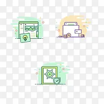 ppt扁平化素材-空若网 ppt扁平化素材-空若网