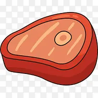 卡通手绘猪肉食物-空若网 卡通手绘猪肉食物-空若网