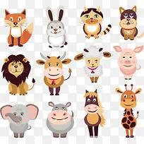 卡通动物-空若网 卡通动物-空若网