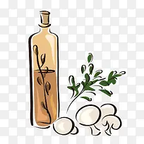 手绘香草图样-空若网 手绘香草图样-空若网