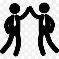 两个商人称呼图标-空若网 两个商人称呼图标-空若网