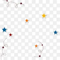 卡通多彩星星-空若网 卡通多彩星星-空若网