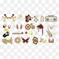 蝴蝶翅膀箭头瓶子-空若网 蝴蝶翅膀箭头瓶子-空若网