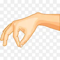 黄色手指拿捏手势-空若网 黄色手指拿捏手势-空若网