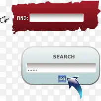 搜索框 按钮-空若网 搜索框 按钮-空若网