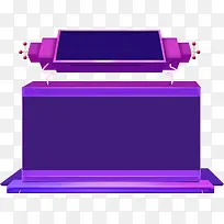 紫色立体边框-空若网 紫色立体边框-空若网