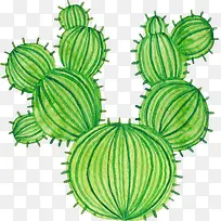 小清新插画广告设计卡通仙人掌-空若网 小清新插画广告设计卡通仙人掌-空若网