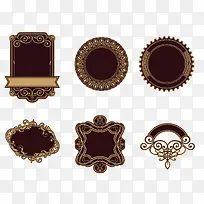 丝带花纹边框-空若网 丝带花纹边框-空若网