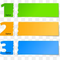 123数字撕纸标签-空若网 123数字撕纸标签-空若网