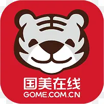 手机国美在线购物应用图标logo-空若网 手机国美在线购物应用图标logo-空若网