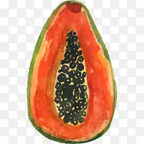 卡通手绘水果装饰海报设计-空若网 卡通手绘水果装饰海报设计-空若网