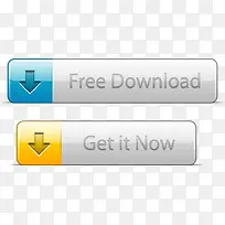 矢量UI下载按钮-空若网 矢量UI下载按钮-空若网