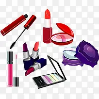 女士化妆品矢量口红素材-空若网 女士化妆品矢量口红素材-空若网