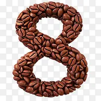 咖啡豆数字-空若网 咖啡豆数字-空若网