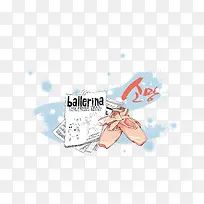 芭蕾舞海报素材-空若网 芭蕾舞海报素材-空若网