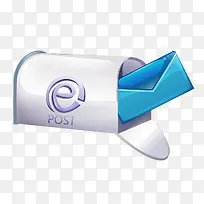 白色邮箱信纸图片-空若网 白色邮箱信纸图片-空若网
