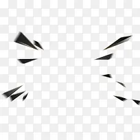 高斯模糊黑色物体不规则三角形图片-空若网 高斯模糊黑色物体不规则三角形图片-空若网