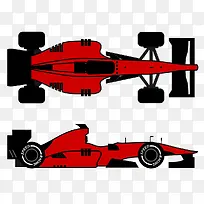 卡通手绘法拉利跑车-空若网 卡通手绘法拉利跑车-空若网