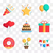电脑图标生日派对剪贴画生日派对-空若网 电脑图标生日派对剪贴画生日派对-空若网