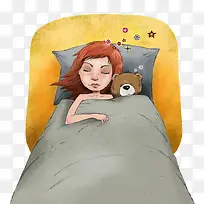 欧美风睡眠的儿童-空若网 欧美风睡眠的儿童-空若网