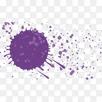 紫色墨迹-空若网 紫色墨迹-空若网