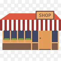 橙色简约小店-空若网 橙色简约小店-空若网